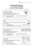 Vorschau - Arbeitsblätter - Die Stimme, Stimmbildung und A Cappella Musikunterricht - Seite 2