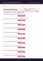 Vorschau - Arbeitsblätter - SentenceTransformation – Advanced Level B2 / C1 - Seite 2