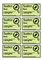 Vorschau - Bildkarten - Forscherpass - kostenloses Klassenset - Deckblatt