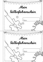 Vorschau - Arbeitsblätter - Füllerführerschein Übungsheft und Abschlusstest - Seite 2