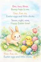 Vorschau - Bildkarten - English Rhymes – Spring (GRATIS) 🌸 | Frühlingsreime Englisch für Kita, Kindergarten & Vorschule - Seite 1
