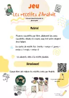Aperçu - Jeux - Jeu recettes - Page de couverture