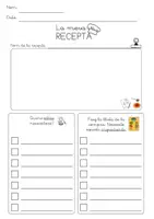 Vista previa - Hojas de trabajo - La meva recepta (complet) - Portada