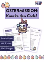 Vorschau - Arbeitsblätter - Die geheime Oster-Mission: Knacke den Code! - Deckblatt