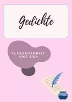 Vorschau - Arbeitsblätter - Klassenarbeit und Erwartungshorizont_Gedicht_Klasse 5 - Deckblatt