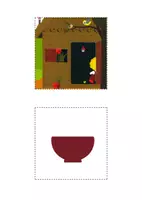 Vista previa - Tarjetas / Manipulativos - Robòtica més contes tradicionals. Pack 1: La rínxols d'or - página 3