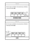Vista previa - Hojas de trabajo - CUADERNO INTERACTIVO PRONOMBRES DEMOSTRATIVOS - página 2