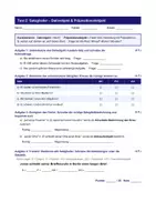 Vorschau - Unterrichtsreihen - Mini‑Tests & Lernzielkontrollen – Satzglieder & Adverbiale Bestimmungen 6 Tests mit Lösungen · 5./6. Klasse Deutsch · Subjekt · Objekte · Adverbiale - Seite 3