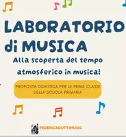 anteprima - Audio - Laboratorio di musica - Alla scoperta del tempo atmosferico - Pagina di copertina