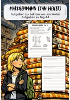 Vorschau - Arbeitsblätter - Materialpaket: Der Markisenmann (Material zur Lektüre von Jan Weiler) - Seite 1