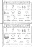 Vorschau - Arbeitsblätter - Mini-Heft - Ich lerne Deutsch - Der Frühling - Selbstlernheft für DaZ / DaF / Deutsch - Seite 3