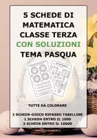 anteprima - Esercizi - MATEMATICA GIOCHI TEMA PASQUA CLASSE TERZA CON SOLUZIONI - Pagina di copertina