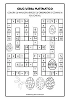 anteprima - Esercizi - MATEMATICA GIOCHI TEMA PASQUA CLASSE TERZA CON SOLUZIONI - Pagina 3