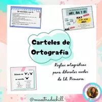 Vista previa - Refuerzo / NEE / Materiales de apoyo - Rincón de ortografía (carteles y hospital de palabras) - Portada