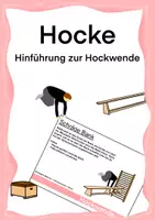 Vorschau - Stationenlernen - Hocke - Hinführung zur Hockwende - Deckblatt