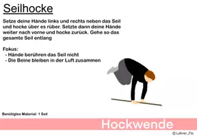 Vorschau - Stationenlernen - Hocke - Hinführung zur Hockwende - Seite 2