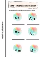 Vorschau - Arbeitsblätter - Mein Buntes Deutschheft mit Losungs Präsentration - Deckblatt