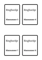 Voorbeeld - Ringboekje - Pagina 2
