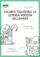 Vista previa - Manualidades / Dibujos para colorear - COLOREA SIGUIENDO LA LEYENDA VERSIÓN HALLOWEEN - Portada