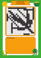 Aperçu - Fiches - Word Search - St. Patrick's Day - Page 2