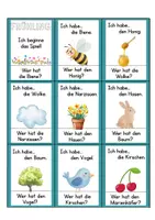 Vorschau - Spiele - Lesespiel Frühling Klasse 1-4 - Seite 1