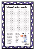 Voorbeeld - Ruimte - Woordzoekers - Pagina 3