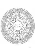 Vorschau - Mal- und Bastelvorlagen - Mandalas Frühling - Seite 2