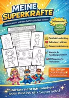 Vorschau - Arbeitsblätter - Meine Superkräfte – Selbstwert & Sozialkompetenz stärken - Deckblatt