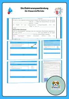 Vorschau - Arbeitsblätter - Die Wasserstoffbrücke - Deckblatt