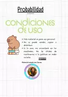 Vista previa - Refuerzo / NEE / Materiales de apoyo - Probabilidad capibara con soluciones @maestradechill - página 1