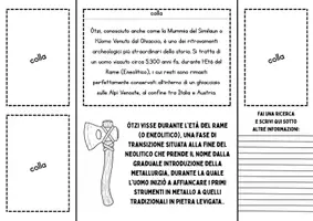 anteprima - Altro tipo di materiale - lapbook su otzi - Pagina 1