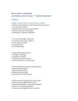 Vorschau - Arbeitsblätter - Arbeitsblatt zu „Der Richter und sein Henker“ von Friedrich Dürrenmatt - Seite 1