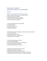 Vorschau - Arbeitsblätter - Arbeitsblatt zu „Damals war es Friedrich“ von Hans Peter Richter - Seite 1