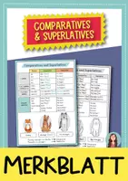 Vorschau - Arbeitsblätter - Comparatives and Superlatives - Materialpaket - Seite 1