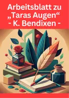 Vorschau - Arbeitsblätter - Arbeitsblatt zu „Taras Augen“ von Katharina Bendixen - Deckblatt