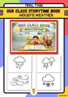 anteprima - Esercizi - MOUSY'S WEATHER OUR CLASS STORYTELLING BOOK - Pagina di copertina