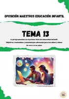 Vista previa - Para docentes: organización, planificación y formación - Tema 13 Oposición Educación Infantil - Portada