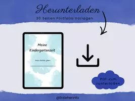 Vorschau - Anderer Materialtyp - Portfoliovorlagen Watercolor - Seite 1