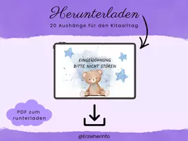 Vorschau - Anderer Materialtyp - Praktische Aushänge für die KITA - Seite 1