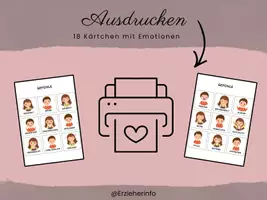 Vorschau - Bildkarten - Emotionen spielerisch verstehen mit den Gefühlskarten - Seite 2