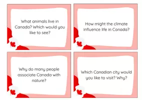Vorschau - Spiele - Canada conversation cards - ideal für Klasse 8-13 (SPEAKING - als warm-up oder Prüfungsvorbereitung) - Seite 3