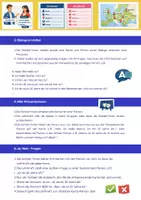 Vorschau - Spiele - Sich vorstellen – W-Fragen & Dialoge | DaF A1 | Arbeitsblätter mit Kartenmaterial - Seite 2
