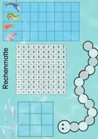 Vorschau - Spiele - Rechenmatte Meerestiere / Kopfrechnen / Einstieg - Seite 3