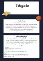 Vorschau - Arbeitsblätter - Satzglieder - Komplettpaket - Seite 1