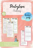 Vorschau - Spiele - Dialoglesen: Frühling / Ostern (Kl. 2) - Deckblatt