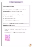 Vorschau - Arbeitsblätter - Religion: Lerntheke Leben zur Zeit Jesu – Evangelische Religionslehre 3.–4. Klasse (Förderschule) - Seite 1