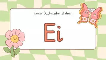 Vorschau - Präsentationen/Tafelbilder - Digitales Tafelbild : Buchstabeneinführung Ei - Seite 2