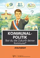 Vorschau - Arbeitsblätter - Kommunalpolitik ⎮ Bist du die Zukunft deiner Kommune - Deckblatt
