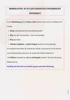 Vorschau - Arbeitsblätter - Einen Bericht schreiben W-Fragen, Aufbau, Sprache Übungsheft mit Lösungen Klasse 5 - Seite 1