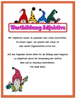 Vorschau - Arbeitsblätter - Adjektive – Wortbildung & Verneinung mit Suffixen und Präfixen DaF A2/B1 - Seite 1